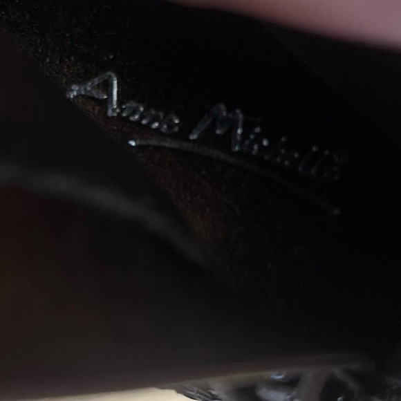 Anne Michelle Refuel-63 High Heel Boot Women's Size 9 with Sequin Burgandy - Picture 9 of 9